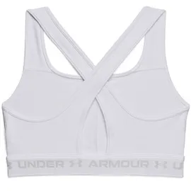 Under Armour Crossback Mid Bra, atmungsaktiver Sport BH komfortabler BH mit Kreuzträgern