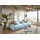 Musterring Loungesofa »Lucia«, Cord-Bezug, Breite 292 cm blau
