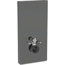 Geberit Monolith Plus BH 101cm, Fr. Gl. la., S. Alu SW-chrom