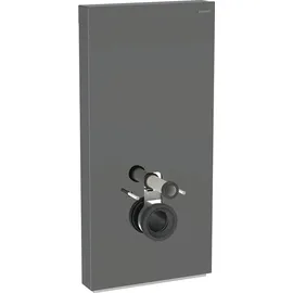 Geberit Monolith Plus BH 101cm, Fr. Gl. la., S. Alu SW-chrom