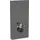 Geberit Monolith Plus BH 101cm, Fr. Gl. la., S. Alu SW-chrom