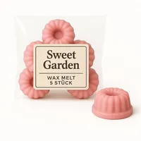 Duftmelt Sweet Garden - Orchidee & Jasmine | 5er Set - Duftwachs | Duftkerzen