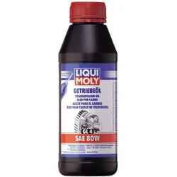 LIQUI MOLY 80W GL4 (500 ml) Schaltgetriebeöl,Getriebeöl  1401