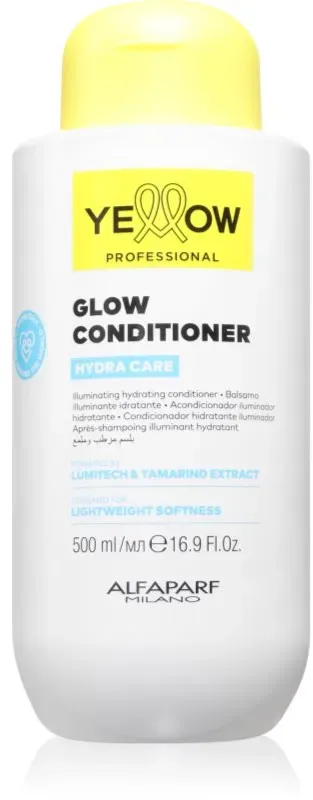 Yellow Professional Hydra Care Glow Conditioner feuchtigkeitsspendender Conditioner für alle Haartypen 500 ml