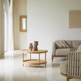 Tikamoon Ella Beige Rattan 80 x 45 cm