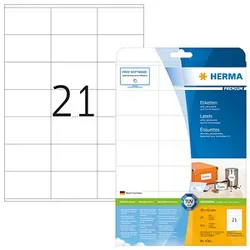 525 HERMA Etiketten 4361 weiß 70,0 x 42,0 mm