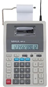 MAUL MPP 32 Tischrechner druckend weiß/grau