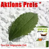 10000 Stevia Tabs ohne Bitterstoffe Stevia Süßstoff-Tabletten + GRATIS Spender