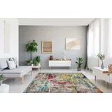 Andiamo Platana bunt Multi B:120cm H:3mm L:180cm, Obermaterial: 78% Polypropylen, 22% Polyester, Teppiche, Teppich, modernes Design, In- und Outdoor geeignet, Balkon, Terrasse