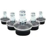 HJH Office 5er Set Bodengleiter Filz