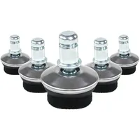 HJH Office 5er Set Bodengleiter Filz