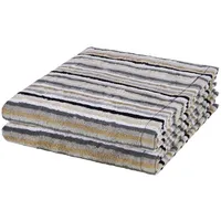 CAWÖ Lifestyle-7048 Duschtuch-Set - 2er-Set Kiesel Silber