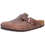 Birkenstock Boston Nubukleder geölt schmal habana 39