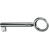 Hettich Schlüssel Typ 948596 mit Bart,Schaft, Durchmesser 6,vernickelt