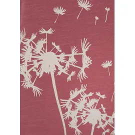 VIVANCE T-Shirt mit Frontdruck Pusteblume Rot 48/50