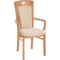 Home Affaire Esszimmerstuhl »FERDI, Armlehnstuhl, Made in Italy, Massivholz«,...