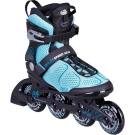 K2 ALEXIS 84 SPEED ALU Inline Skate turquise/black 41,5