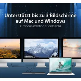 j5create Triple Display Docking Station