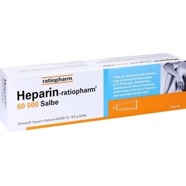 Ratiopharm HEPARIN RATIOPHARM 60.000 Salbe 150 g