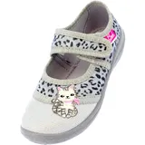 Beck Mädchen mizzekatze Hausschuh, Grau, 25 EU