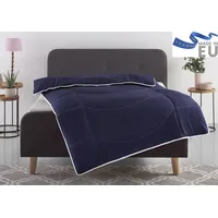 OTTO home Microfaserbettdecke Microlux, leicht, Füllung 3D-Klimafaser, Bezug Microfaser-Feinbatist samtweich, (1 St.), Von Testschläfern mit Note "1,8" bewertet* - kochfest bis 95 °C, zum Spitzenpreis!, Bettdecke 135x200 cm x 200 cm