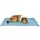 Trixie Hundedecke Samoa Classic 120 x 80 cm blau/grau