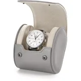 Oirlv Luxus PU Leder Uhrenrolle Uhrenbox Für Geschenkbox Weihnachten Jubiläum Geburtstag(Hellgrau)