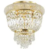 Ideal Lux Dubai 3-flammig gold, Messing / Glas