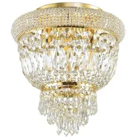 Ideal Lux Dubai 3-flammig gold, Messing / Glas