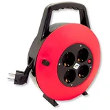 TM Electron Tmuad210 4 Outlets 10 M Kabeltrommel - Red - One Size