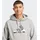 adidas SPORTSWEAR "TARNMUSTER", Herren, Gr. XXL, grau (medium grau heather), Obermaterial: 55% Baumwolle, 36% Polyester, 9% Viskose, normal, Rundhals, angesetztes Bündchen, Sweatshirts