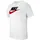 Nike Sportswear T-Shirt Herren white/black/red M
