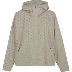 Jeanne Baret Hibiscus Sweatshirt Lasercut kaki (P220) 40