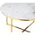 SalesFever Caorle Weiß Gold 80 x 45 cm
