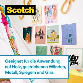 Scotch Klebefilmabroller Wall-Safe Tape blau
