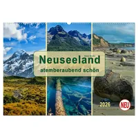 Calvendo Neuseeland - atemberaubend schön (Wandkalender 2026 DIN A2