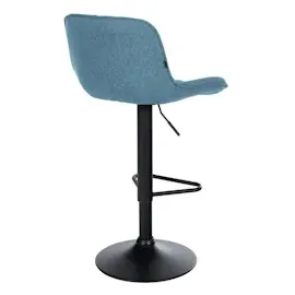 CLP Barhocker Kasson blau/Stoff