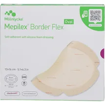 ToValCare GmbH - Medical Mepilex Border Flex Schaumverb.haft. 13x16 cm oval