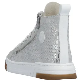 Rieker Sneaker High Damen Weite E Grau/Silber 37