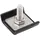 vidaXL Gittermattenverbinder 25 Sets 0 x 0 cm Grau
