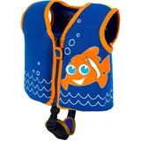 Konfidence Schwimmweste – Premium Schwimmjacke mit abnehmbarem Sicherheitsgurt für Kinder | Einstellbarer Auftrieb | CE-konform | Von Schwimmschulen empfohlen (Clownfish, Small)