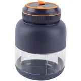 GLOGLOW Tragbarer Mixer, Handfruchtmaschine, Persönlicher Smoothie-Maker, Mini-Mixer mit 1300-mAh-Akku und 800-ml-Tritan-Becher für Smoothies, Shakes und Säfte (BLUE)