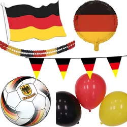 Deutschland Fußball Weltmeisterschaft Deko Set Party