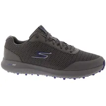 SKECHERS GO Golf MAX Fairway 3 Sneaker, Charcoal Textile/Navy Trim, 45.5 EU