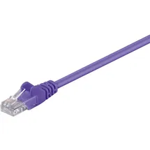 goobay CAT 5e Patchkabel, U/UTP, Violett