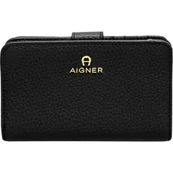 AIGNER Hochkantbörse Damen Ivy Cowhide black