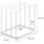 Yamazaki 5052 TOWER Tray Stand, white, Steel, 19.5 x 16 x 19.5 cm