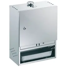 Peetz Edelstahl-Räucherofen 150 - für bis zu 6 Fische liegend,silber,