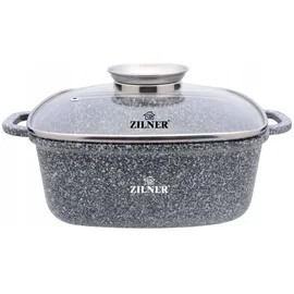 ZILNER Funktionelles 3Er Set Bratpfannen/Töpfe 2,8/4,4/6.5L Topfset Induktion, Töpfe beschichtet, Kochtopf Set| Kochgeschirr Set, Topfset induktionsgeeignet Zl-7077,