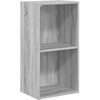 vidaXL Bücherregal 40 x 30 x 77 cm Grau